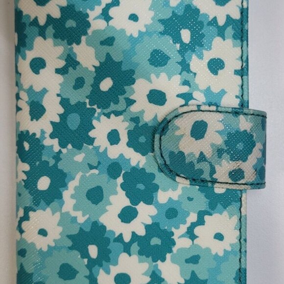 NIB Michael Kors iPhone X Cell Phone Folio/Case  - TILE BLUE - Picture 2 of 3